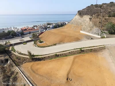 Malibu, CA Tow Yard Driveway Pavers