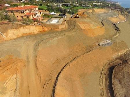 Hillside Repair Done by TROYCO in Maliby 