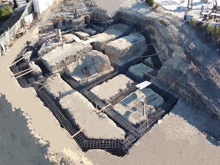 Concrete Pile Installation by TROYCO Team in Malibu, CA