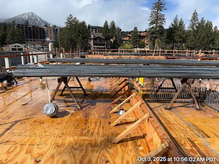 Concrete Walls made by TROYCO in Mammoth Lakes, CA.